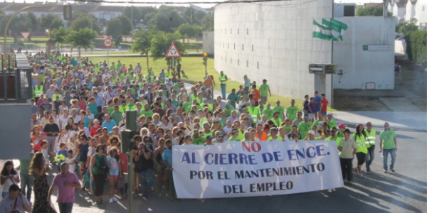Comunicado del PCPA – PCPE de Huelva en solidaridad con los trabajadores de Celulosas de Huelva (ENCE)