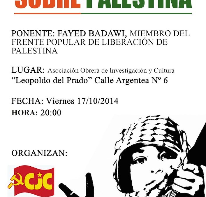 Acto apoyo a Palestina en Malaga