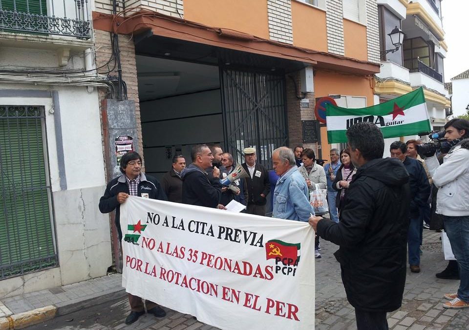 Concentración el 15 de diciembre en las puertas del INEM de Aguilar de la Frontera.