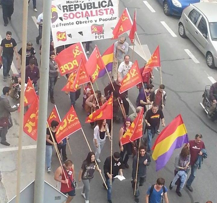 14 de abril en Málaga.