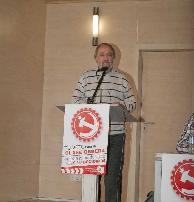 El pasado jueves 10 la campaña electoral del PCPE en Asturies contó con la participación del Partido Comunista de Grecia.