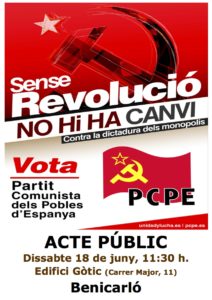 Cartell Benicarlo