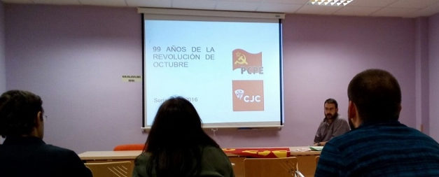 Acto sobre la Revolución de Octubre en Soria