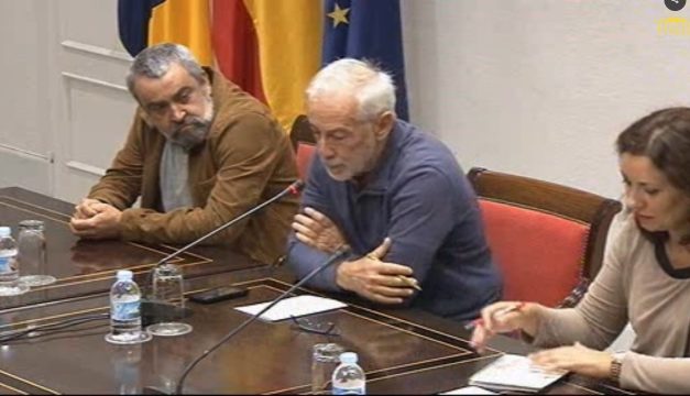 Intertención del camarada Carmelo Suárez en el Parlamento de Canarias