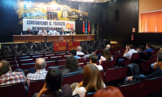 Celebrada con éxito la conferencia del PCPE-Asturies