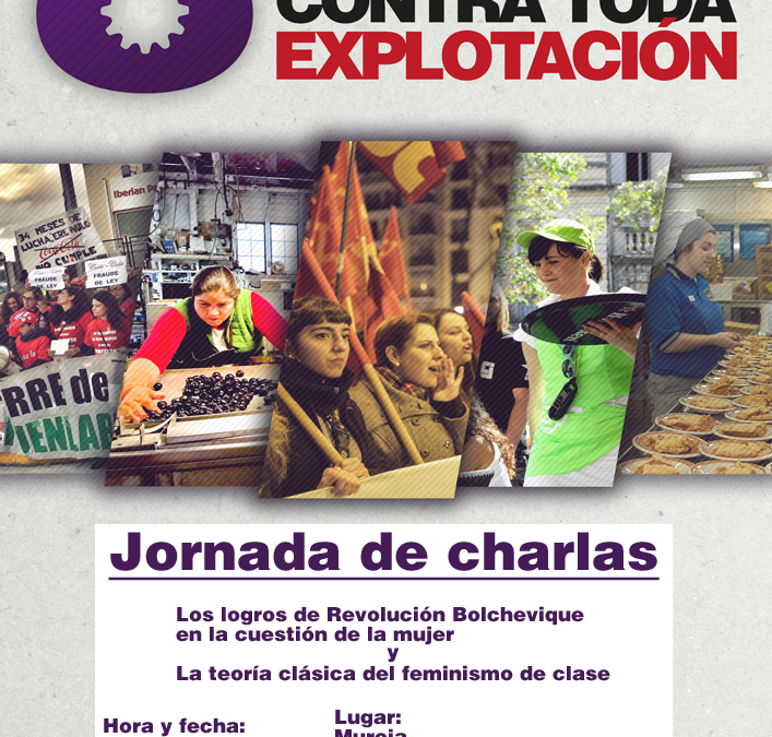 Charlas en Murcia con motivo del 8 de Marzo