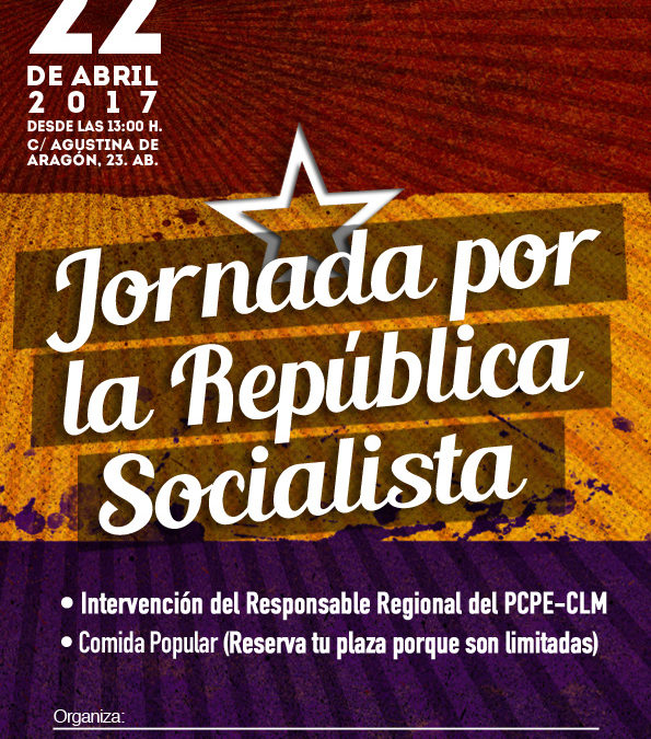 Jornada por la República Socialista en Albacete
