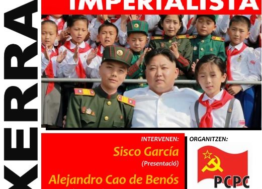 Acte del Partit Comunista del Poble de Catalunya: Corea del Nort davant l´amenaça imperialista