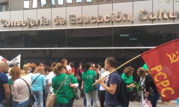 Comunicado del PCPC en contra de la privatización de comedores escolares