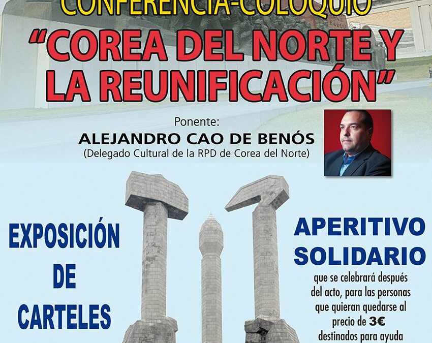 Acto sobre Corea del Norte en Orihuela