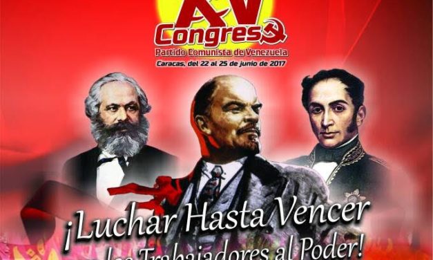 Una delegación del PCPE asistirá al XV Congreso del Partido Comunista de Venezuela