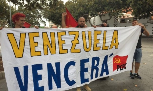 Internacionalismo con el pueblo de Venezuela en Canarias