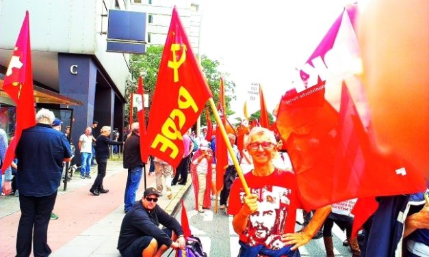 El PCPE en Hamburgo contra el G-20