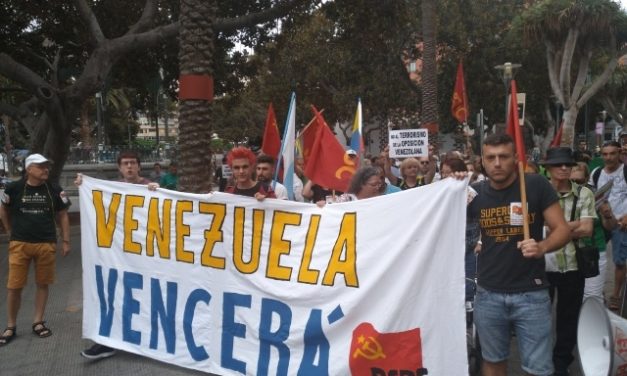 Venezuela vencerá: manifestación en Gran Canaria