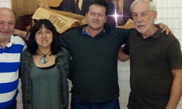 Reunión con el compañero Huber Ballesteros de Marcha Patriótica