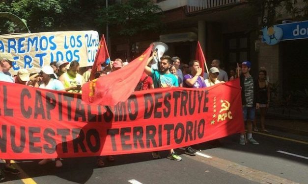 Crónica de la manifestación Paremos los vertidos, por un Mar Limpio