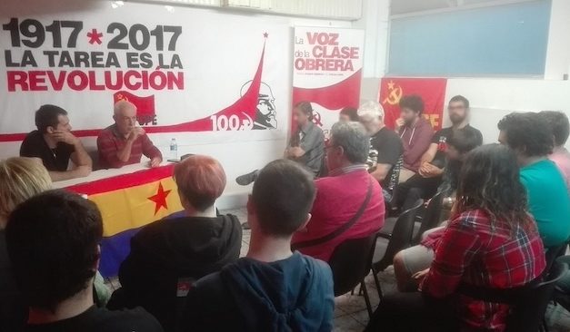 Crónica del acto «Hoy, como ayer, la tarea es la Revolución», celebrado en Santander