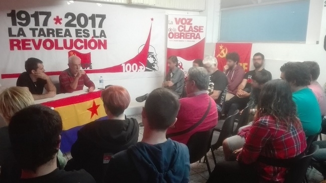 Crónica del acto “Hoy, como ayer, la tarea es la Revolución”, celebrado en Santander