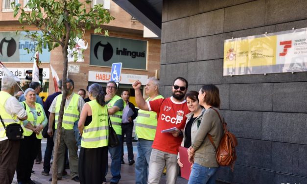 El PCPE de Castellón en defensa de las pensiones