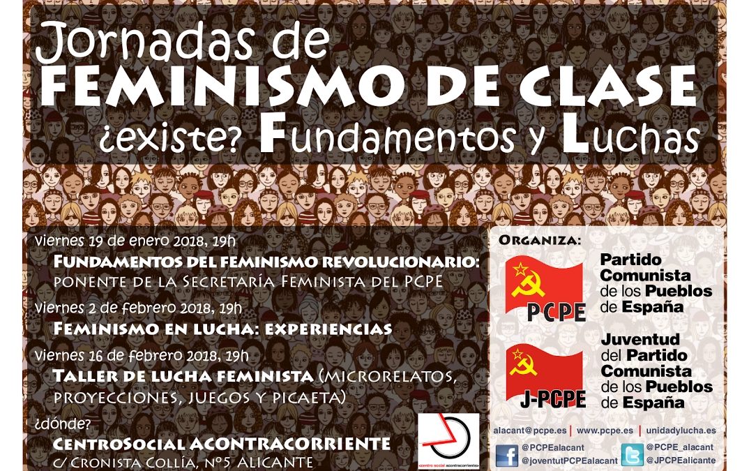 Jornadas: Feminismo de clase ¿existe? Luchas y fundamentos