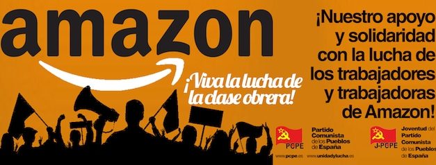 ¡Nuestro apoyo y solidaridad con la lucha de los trabajadores y las trabajadoras de Amazon!