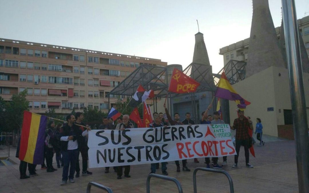 Concentración antiimperialista por Siria en Elx