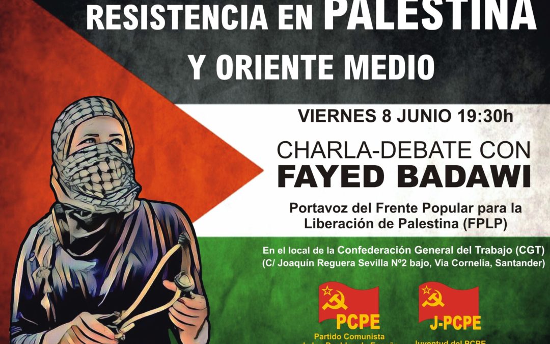 Acto el 8 de junio en Santander por Palestina
