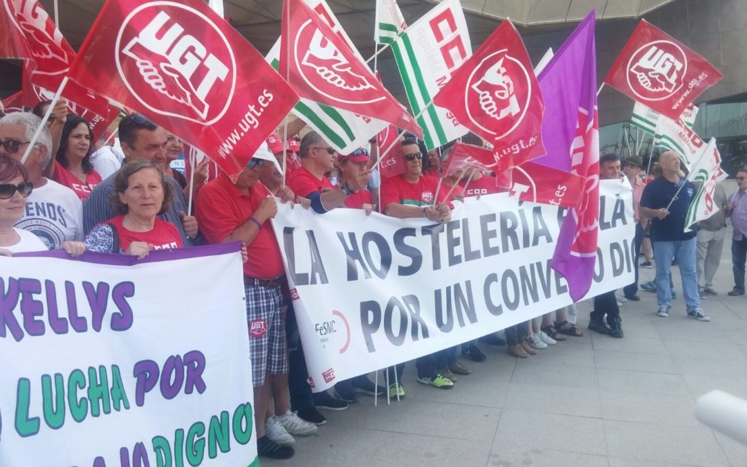 Por un convenio digno en la hostelería de Málaga