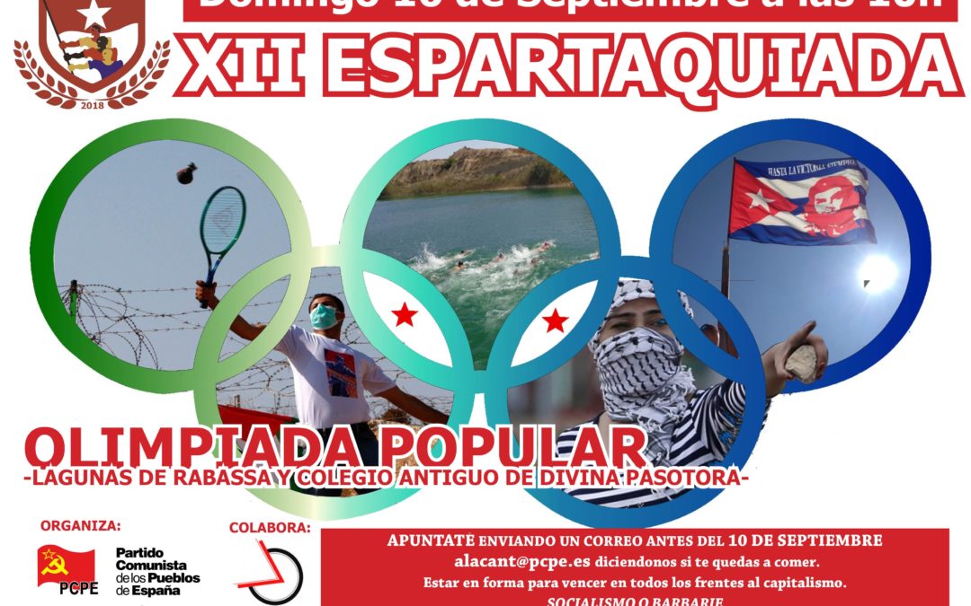 XII Espartaquiada: Olimpiada Popular d’Alacant