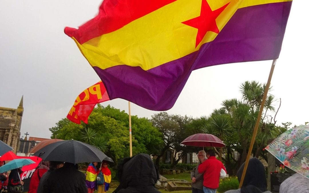 Homenaje a la guerrilla antifranquista en Santander