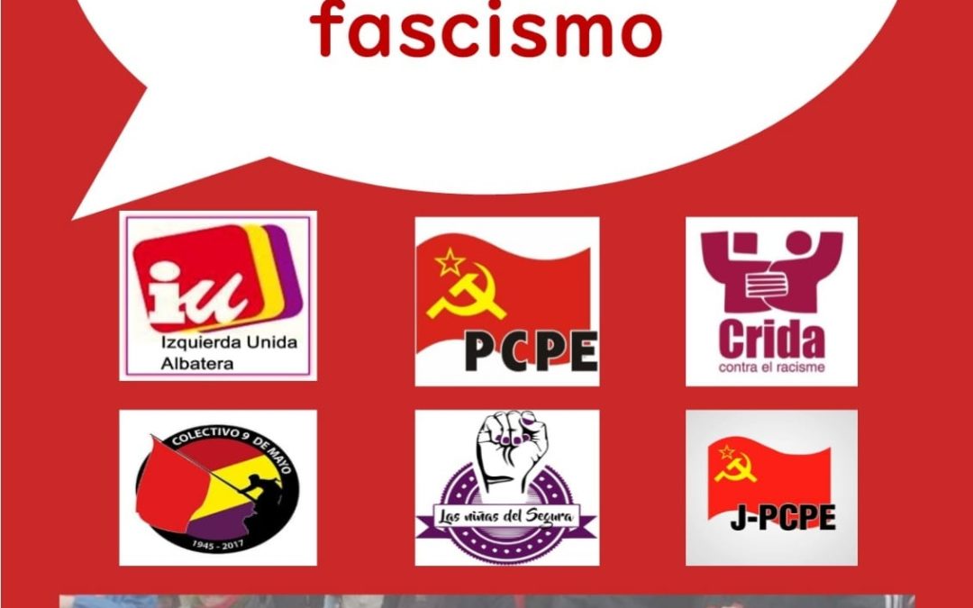 Convocatoria antifascista en Albatera