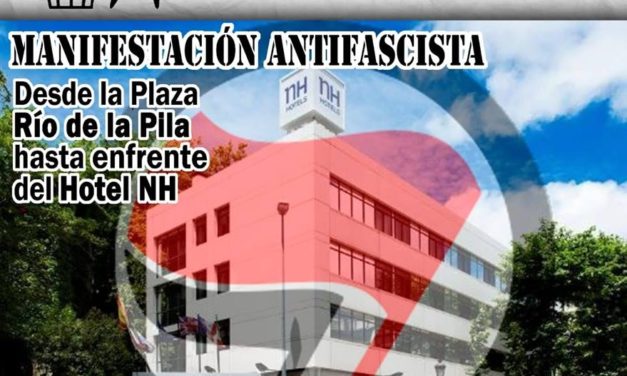 Movilización antifascista en Santander