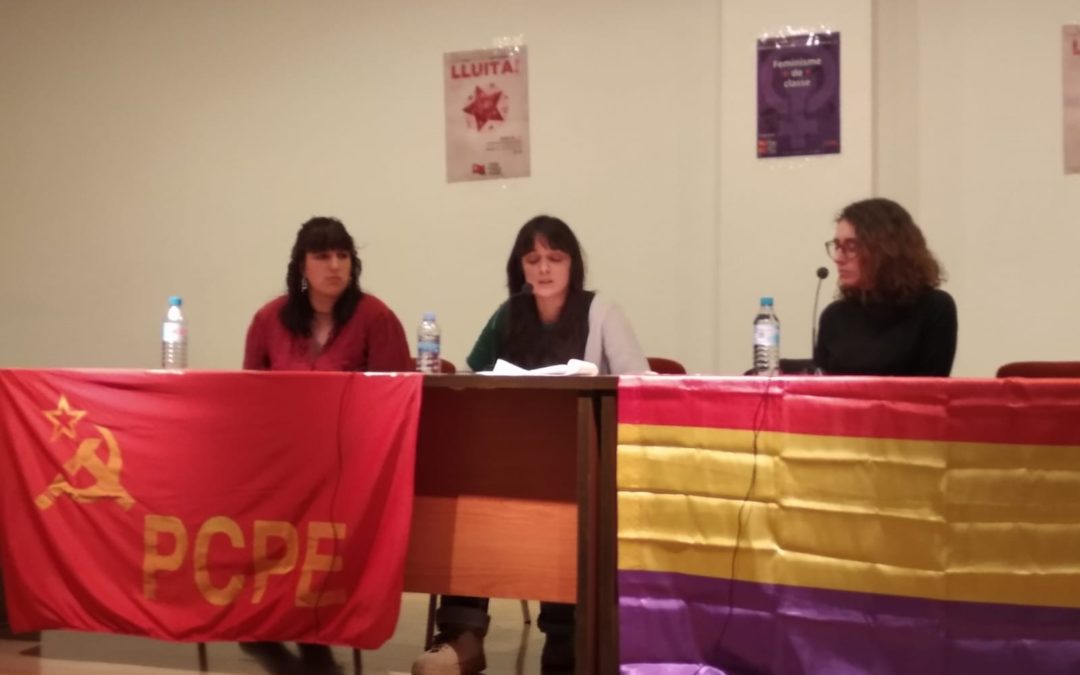 Realizada charla de feminismo de clase en Castellón