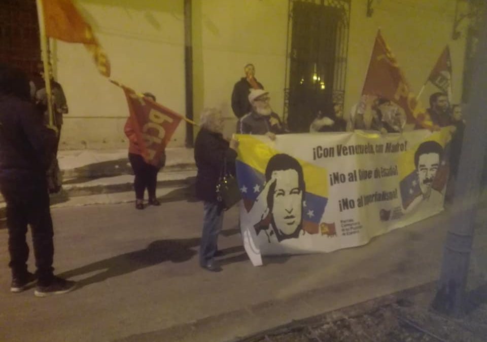 Concentración en apoyo a Venezuela en Orihuela