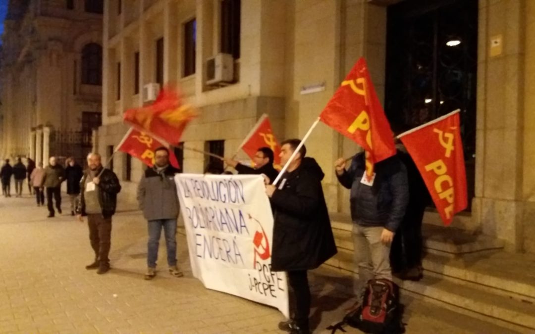 Concentración en apoyo a Venezuela en Albacete