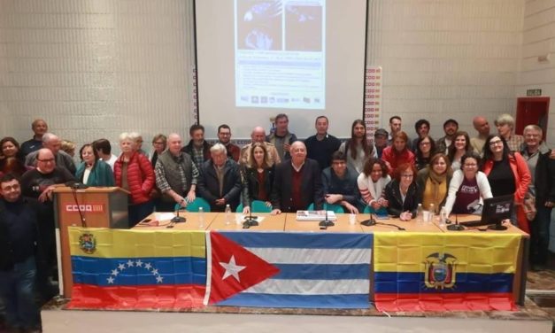 Crónica del acto de apoyo a Venezuela en Alacant