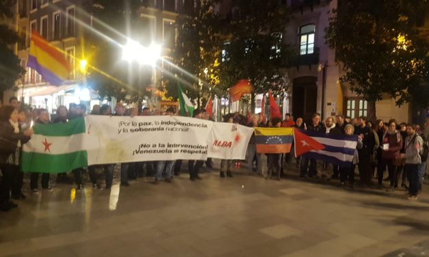 Crónica de la movilización por Venezuela en Granada