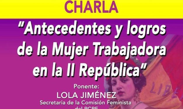 Acto sobre la mujer en la II República en Orihuela