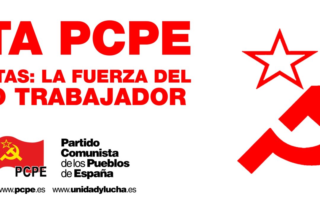 El PCPE presente en las elecciones del 28 de abril