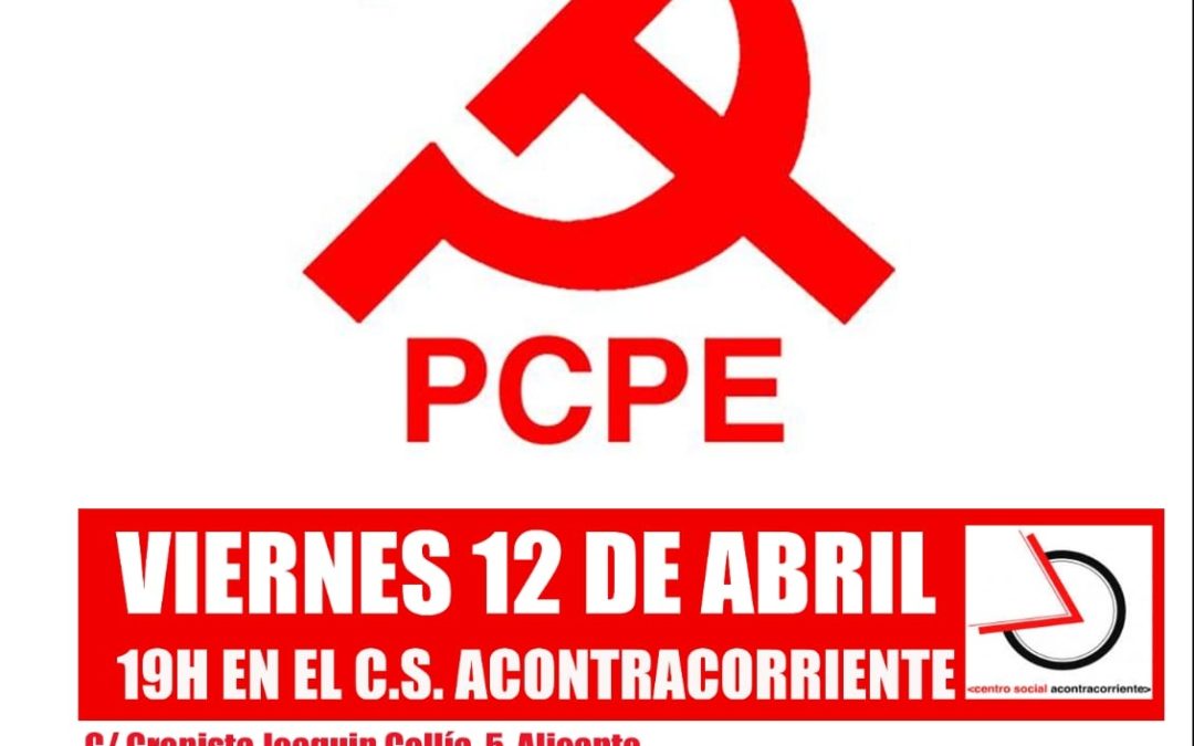 Presentación de la campaña electoral en Alicante