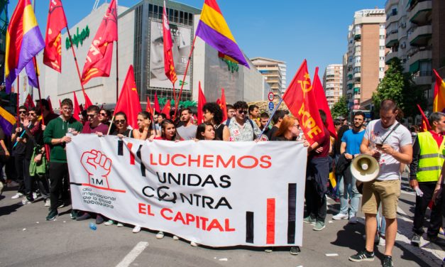 Crónica del 1 de mayo en Murcia