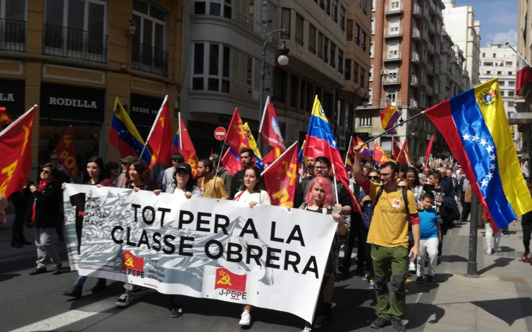 Crónica del 1 de mayo en Valencia