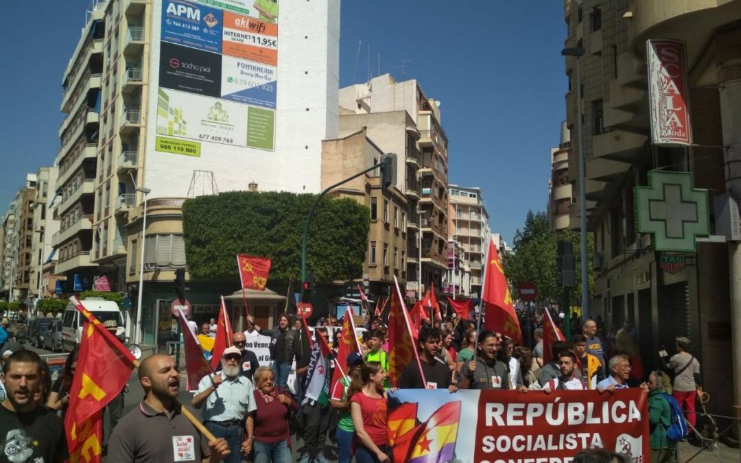 Crónica del 1 de Mayo en Elche