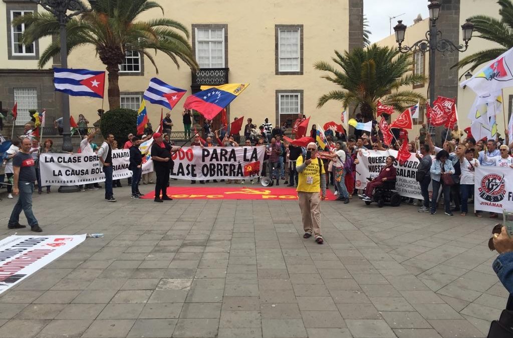 Crónica del 1 de mayo en Las Palmas de Gran Canaria