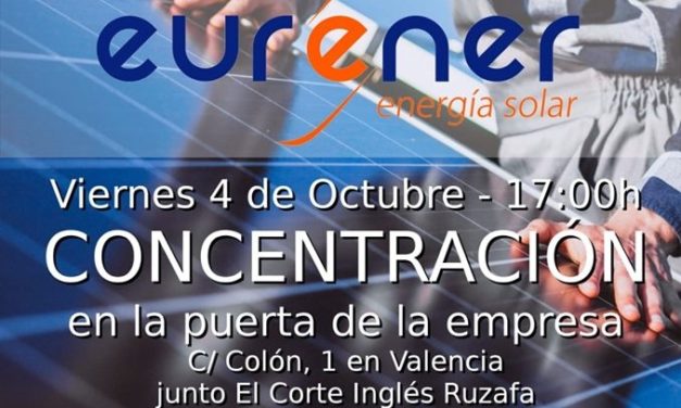 Concentración en Valencia por la readmisión de Aitor: ¡por un trabajo digno y sin represalias!