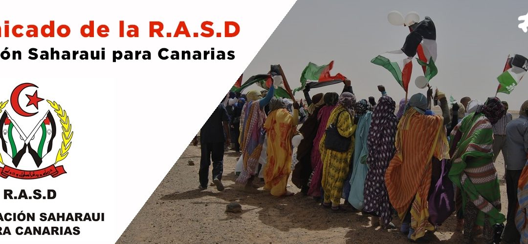 Comunicado de la R.A.S.D – Delegación Saharaui para Canarias