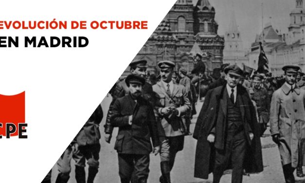 102 años de la revolución de Octubre (1917 – 2019), en Madrid