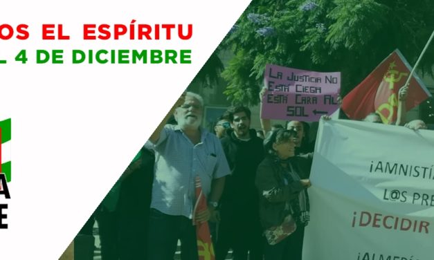 Recuperemos el espíritu de lucha del 4 de Diciembre