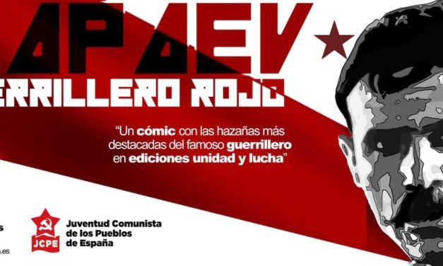 El PCPE publica el cómic CHAPAEV, “el guerrillero rojo”