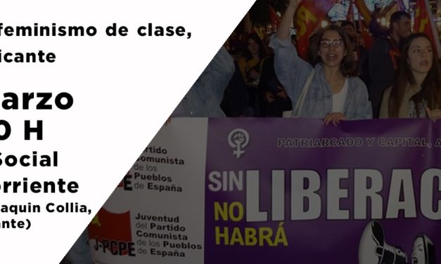 Terceras Jornadas de Feminismo de Clase (Alicante)